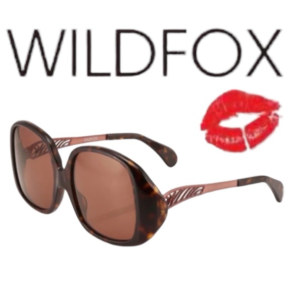 NWT Wildfox $109 Liz Sunglasses | Tortoise main image 4